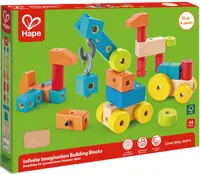 Constructor din lemn Hape International - 44 piese