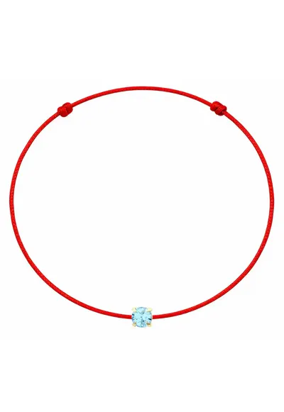 Bratara martisor decorata cu cristal Preciosa - Albastru ultramarin