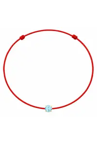 Bratara martisor decorata cu cristal Preciosa - Albastru ultramarin