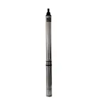 Pompa submersibila pentru apa curata cu 2 turbine si corp INOX MESTERINO TOOLS MT-3.5SDM222-1.1, 1100 W, 3 m3/h, adancime maxima 80 m, cablu 15 m