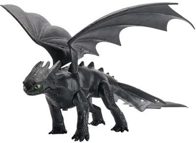 Figurină DreamWorks Dragons - Battle Dragons: Plasma Sounds Toothless, cu sunete