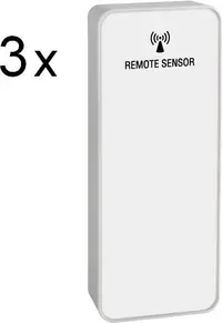 Statie meteo cu 3 transmitatoare wireless TFA 35.1142.01