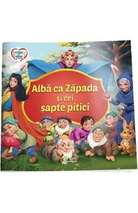 Alba ca Zapada si cei sapte pitici. Citesc cu drag