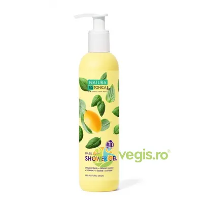 Gel de Dus Natural cu Busuioc si Mango Basil Lush 400ml