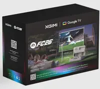 Videoproiector multimedia XGIMI – MoGo 4 Match Night Collection PROMO: ecran 70" + suport trepied + baterie + cod EA Sports FC 26, BOX, gri