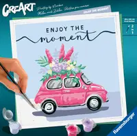 Set pictură pe numere Ravensburger CreArt - Bucură-te de moment