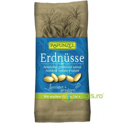 Arahide Prajite si Sarate Ecologice/Bio 75g