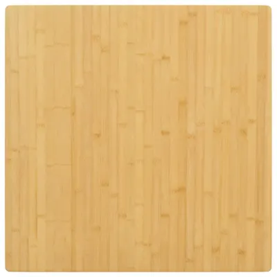 vidaXL Blat de masă, 70x70x1,5 cm, bambus
