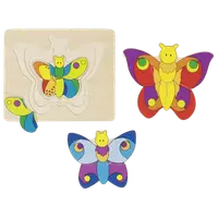 Puzzle stratificat Fluturele