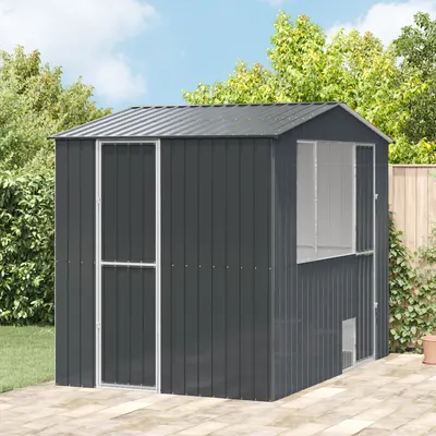 Gossi colivie de pasari, antracit, 310x215x247 cm, otel