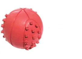 Jucarie Caine Pet Expert Red Spike Ball OPT63850