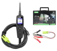 Tester Profesional Circuite Electrice Techstar® P100, Diagnostic, 12/24V, Verificare Rezistenta, Masa, Voltaj, Servieta