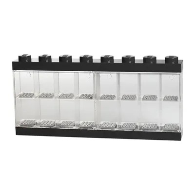 Cutie pentru 16 minifigurine LEGO®, negru
