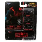 Set 3 vehicule nano batman, jada, 4 cm