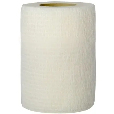 Set 2 x Bandaj Coeziv Autoadeziv, 7.5 cm x 4.5 m, Alb, Prima, 1 Rola