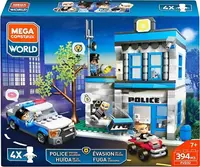 Constructor Mega Construx World - Secția de poliție, 394 piese