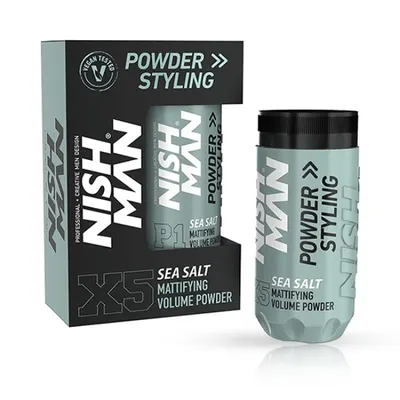 Pudra de volum - NISH MAN - 20 gr - sea salt