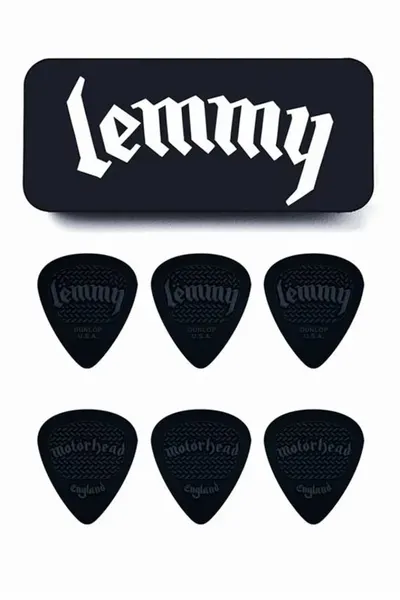 Pene pentru chitară Dunlop - Motörhead Lemmy, MHPT02, 1.14 mm, 6 buc.