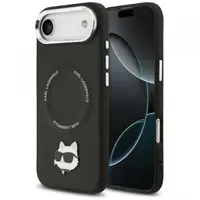 Husa MagSafe pentru Apple iPhone 17 Air, Karl Lagerfeld, Choupette Pin, Neagra