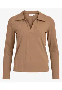 Bluza cu guler reiat Nobella -