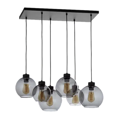Althea Plafoniera 6xe27 Negru