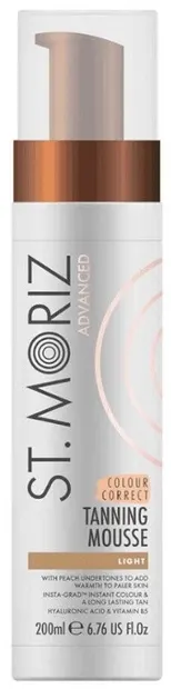 St. Moriz Advanced Spumă autobronzantă, Light, 200 ml