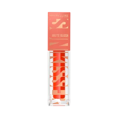 Fard de obraz cu textura lichida Sunkisser 35 Spritzy Orange, 4.7ml, Maybelline