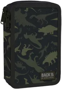 BackUp DW - Dinosaurs necesar cu accesorii, 2 fermoare