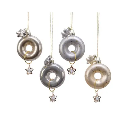 Ornament - Hanger with Stars - mai multe culori