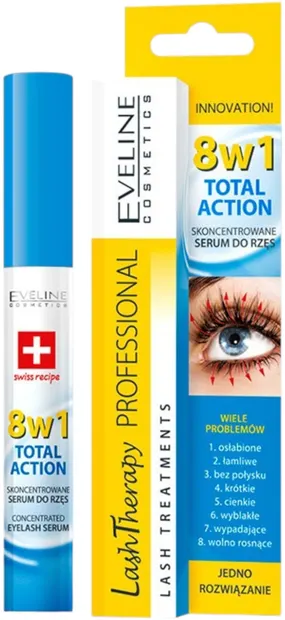 Eveline Ser de gene 8 în 1 Total Action, 10 ml