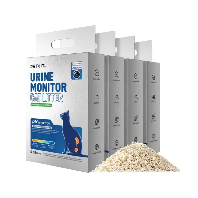 Set 4 cutii nisip pentru monitorizarea urinei PETKIT Urine Monitor Cat Litter, 2.4 kg/cutie, absorbtie rapida - Default Title