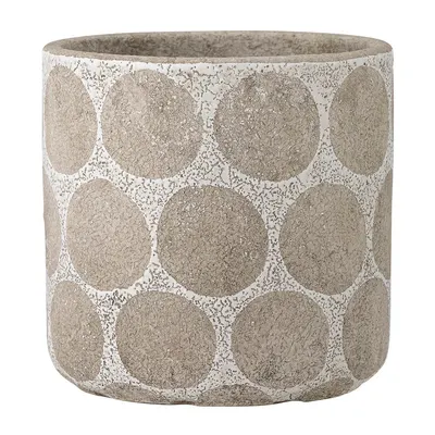 Ghiveci decorativ din teracotă handmade ø 12 cm Felan – Bloomingville