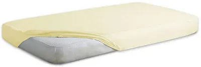 Protecție pentru saltea cu elastic Baby Matex, 70 х 140 cm, galbena