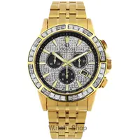 Ceas Louis XVI Louis XVI XLXVI1130 Mens Watch Majesté Iced Out Baguette Chronograph 43mm 5ATM
