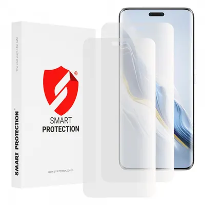 Folie de protectie Ecran Matte Smart Protection Premium Classic pentru Honor Magic6 Pro, Plastic, Set 2 bucati