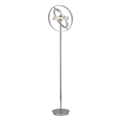 Lampadar de podeaEternity 6 Light Floor Lamp Polished Chrome Crystal