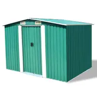 Gossi magazie sopron metalic de gradina, 257 x 205 x 178 cm, verde