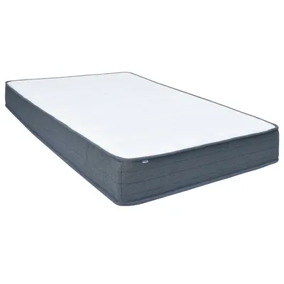 vidaXL Saltea de pat cu arcuri, fermitate medie, 200 x 140 x 5 cm