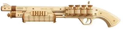 Puzzle 3D din lemn Robo Time din 170 de piese - Terminator M870