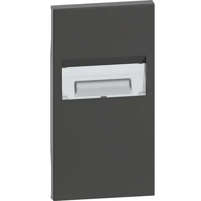 Placa pentru referinta K4382 Bticino Living Now KG71, negru