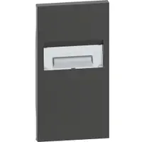 Placa pentru referinta K4382 Bticino Living Now KG71, negru
