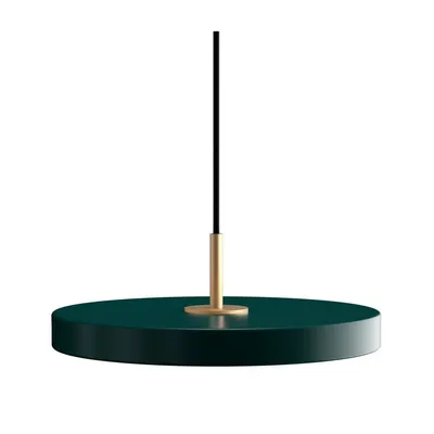 Lustră verde-închis LED cu abajur din metal ø 31 cm Asteria Mini – UMAGE