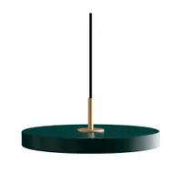 Lustră verde-închis LED cu abajur din metal ø 31 cm Asteria Mini – UMAGE