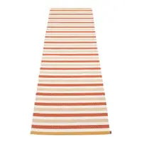 Covor tip traversă pentru interior și exterior cărămiziu/crem 70x240 cm Teo Brick – Pappelina