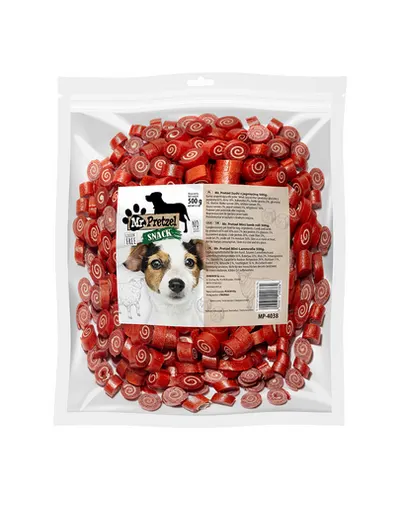 MR. PRETZEL Sushi cu miel gustare pentru câini 500 g