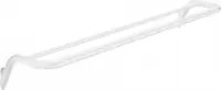 Suport prosop baie, dublu, alb mat, 61.6 cm, Deante Silia