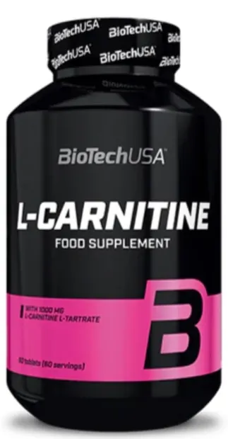 L-Carnitine 1000, 60 tablete, BioTech USA