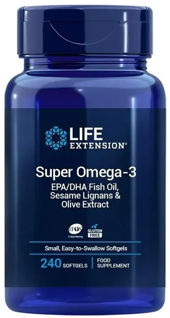 Super Omega-3 Life Extension - 240 capsule moi