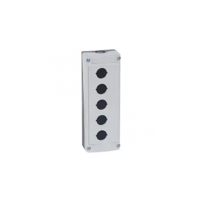 Osmoz control station to be equipped - IP66 - IK07 - 5 holes - gri