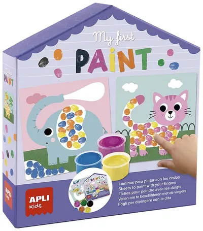 Set creativ Apli Kids - Primul meu desen cu degetul